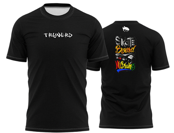 Camiseta TryNerd | Skate - Streetwear
