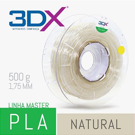 Filamento PLA HT 500g 1,75 Natural