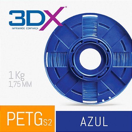 Filamento PETG S2 1Kg 1,75 Azul