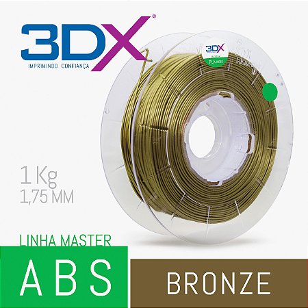 Filamento ABS HI 1kg 1,75 Bronze