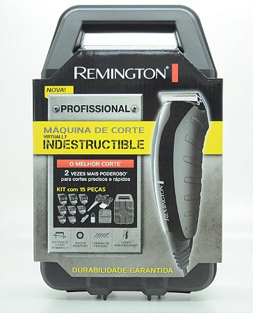 Kit Corte De Cabelo E Barbeador - Indestrutível Remington - 220V