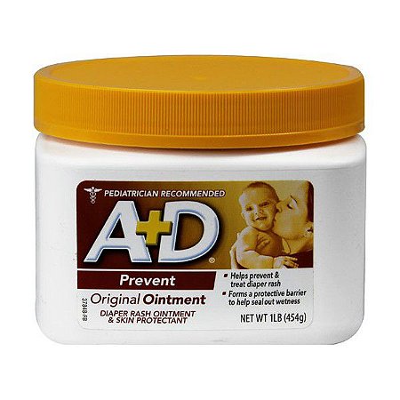 A + D Pomada De Assaduras Pote Grande 454g