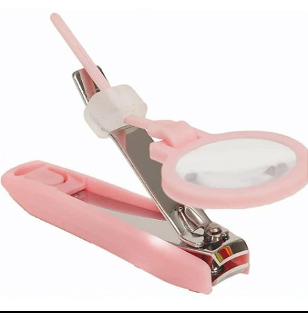 Cortador De Unhas  Infantil Com Lupa