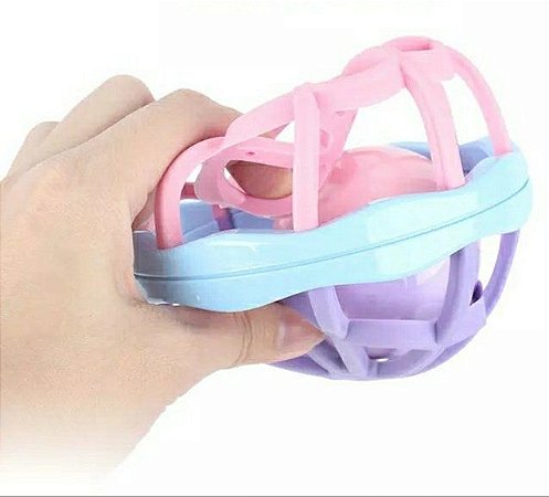 Chocalho Baby Ball - Bola flexível.