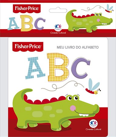 LIVRO DE BANHO MEU  ALFABETO -  COM BUZININHA - FISHER-PRICE