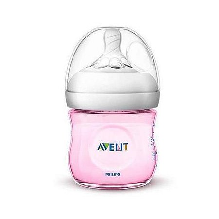 Mamadeira Petala 125ml Rosa  Philps Avent
