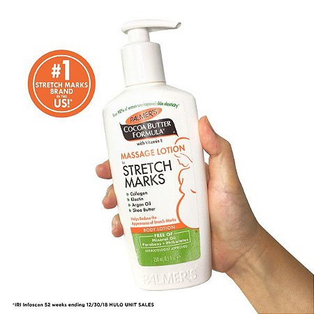 Palmers Cocoa Butter Loção Stretch Marks 315ML  - NOVA EMBALAGEM - NOVO TAMANHO - MAIOR