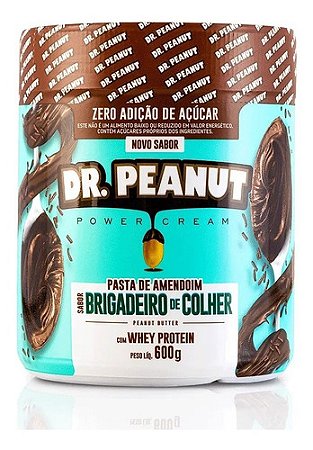 Pasta de Amendoim Dr. Peanut com Whey Isolado - Avelã - 650g