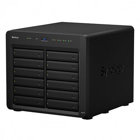 Storage de rede Nas Synology | DS2415+ | Expansível até 120 TB | Sem Discos | 12 Baias