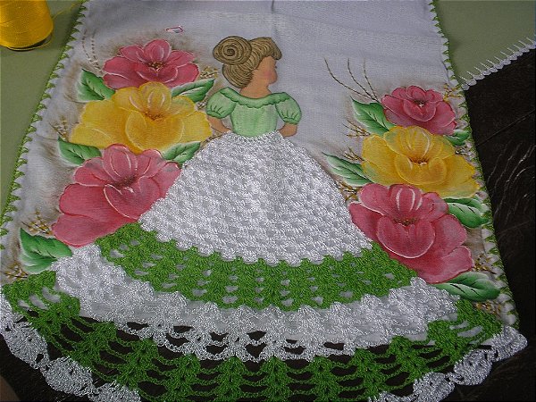 boneca pano de fogão