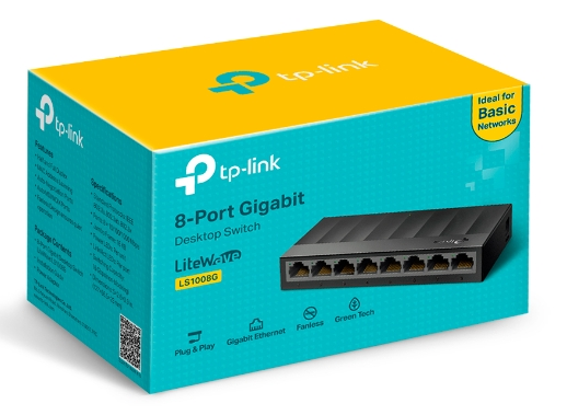 Switch 8 Portas TPLINK Gigabit LS1008G