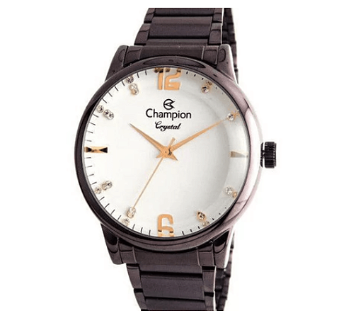 Relógio Champion Feminino Crystal  Roxo