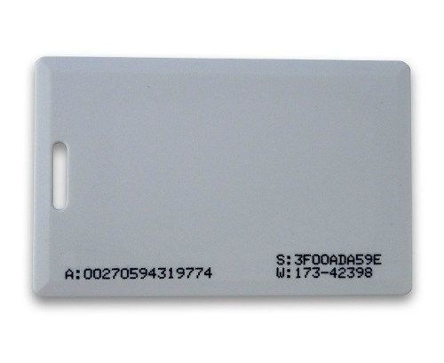 Cartão de Proximidade 125khz Rfid Iso Clamshell