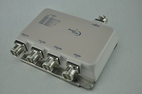 Quadriplexer (698-960/1710-1880/1920-2170/2500-2690) MHz