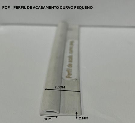 PERFIL DE ACABAMENTO CURVO PQ