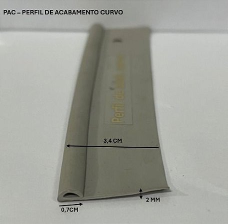 PERFIL DE ACABAMENTO CURVO