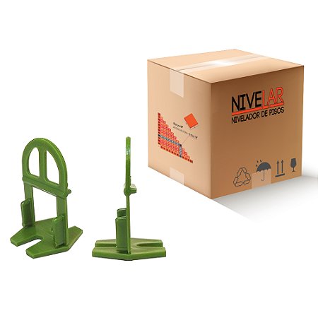Clips SLIM para Kit Nivelador de Pisos, Porcelanatos, Revestimentos e Cerâmicas  NIVELAR - 900 UN