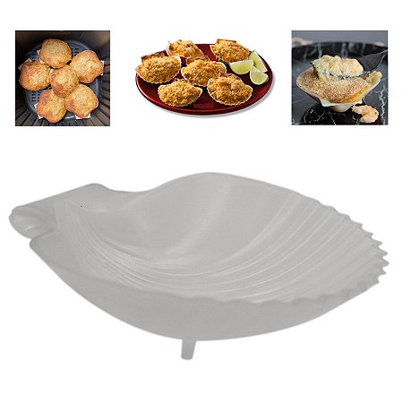 Casquinhas De Siri Formato Vieira Forno E Microondas - 50 Un