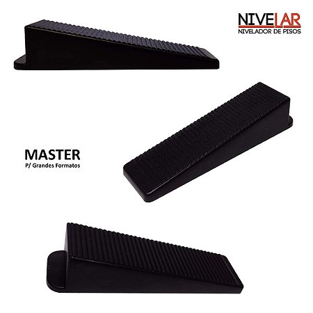Cunha Master P/ Nivelador Espaçador De Porcelanato - 300 Peças