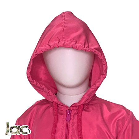 Jaqueta Corta Vento infantil Rosa Oro