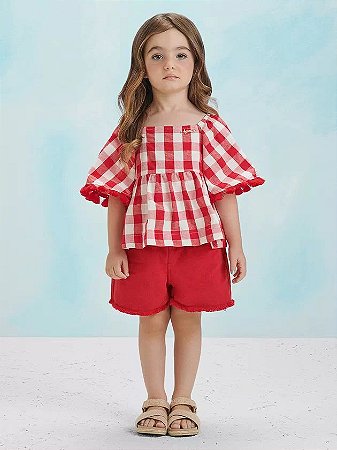 Short clochard vermelho | Animê