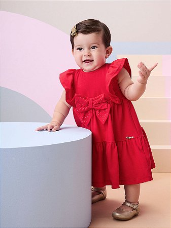 Vestido com babados e laço | Animê