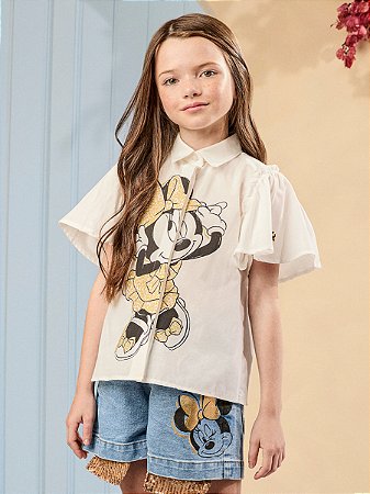 Shorts com bolso de paetê | Animê
