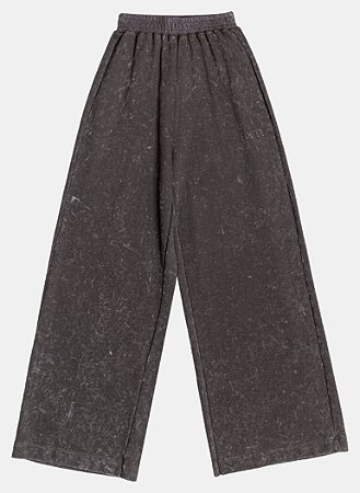 Calça de moletom grafite lavado | Iam Authoria