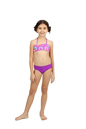 Biquini faixinha rainbow | Siri Kids 39029