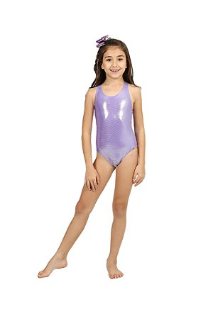 Maiô sereia lavanda brilhante | Siri Kids 39219