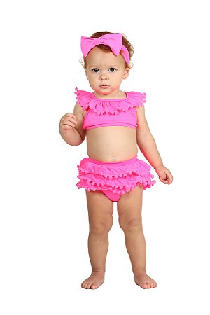 Biquini baby com babados | Siri Kids 39437