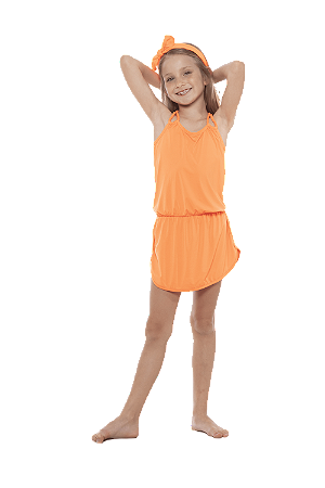 Saida de praia laranja | Siri Kids