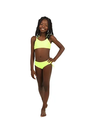Biquini faixinha amarelo neon | Siri Kids 39022