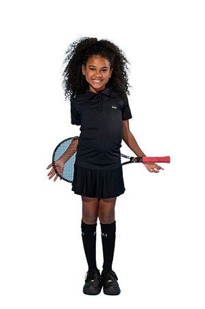 Saia kids Larissa preto | Siri Kids 40038