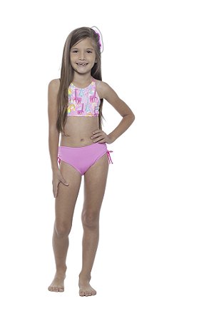 Biquini cropped girafa | Siri Kids 37646
