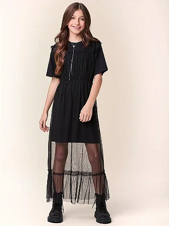 Vestido midi de tule | Iam Authoria