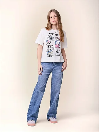 T-Shirt off white "things I love most" | Iam Authoria