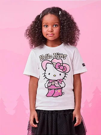 Blusa cowgirl da Hello Kitty | Momi - PANDOLELÊ