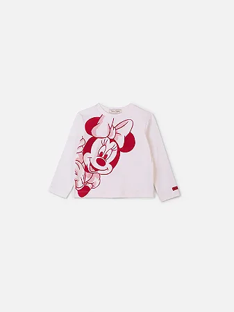 Blusa manga longa vermelha da Minnie | Animê