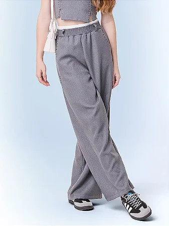 Calça de moletom com cós duplo | Iam Authoria