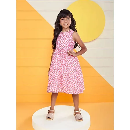 Vestido floral de festa | Momi