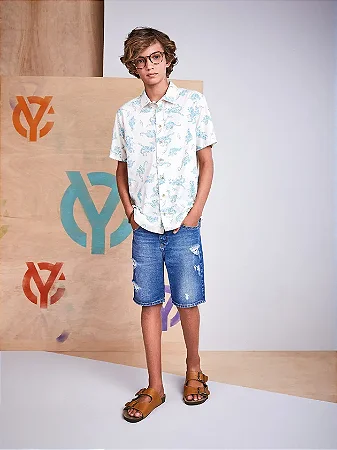 Camisa de tecido dino  | Youccie