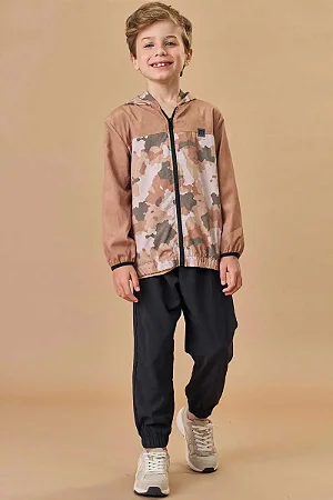 Conjunto de jaqueta corta vento e calça jogger | Luc.boo