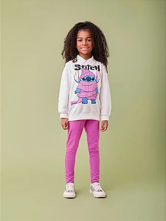 Conjunto Stitch com strass | Momi