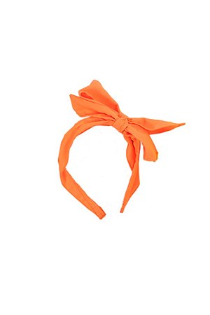 Arquinho laranja neon mal flor | Siri Kids 40772