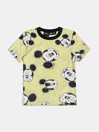 T-shirt Mickey emoções verde | Youccie