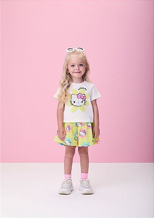 Conjunto verde da Hello Kitty | Momi