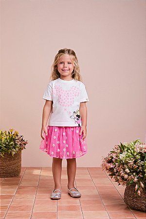 T-shirt Minnie e Mickey | Animê