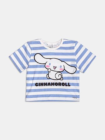 Blusa listrada azul Cinnamoroll | Momi