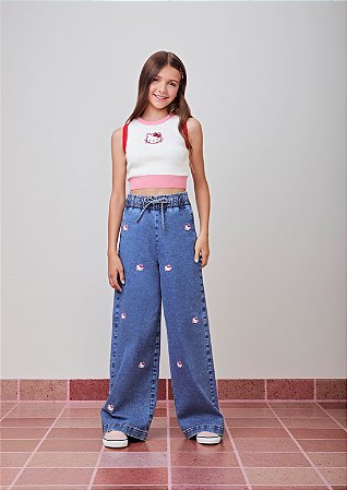 Top tricot branco Hello Kitty | Iam Authoria